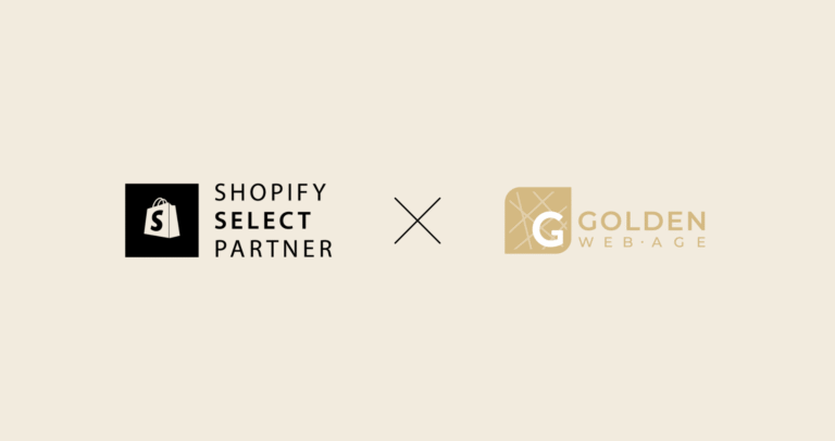 Shopify Select Partner x Golden Web Age